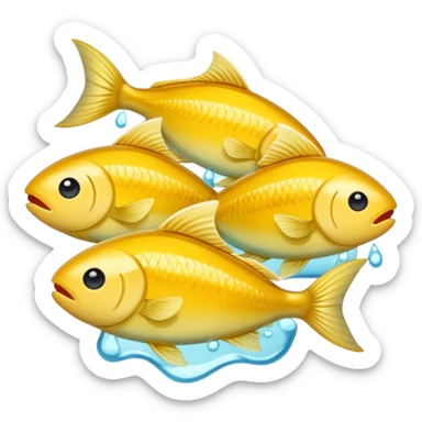 fish gelatin sticker