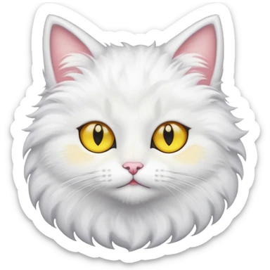 moon cat sticker
