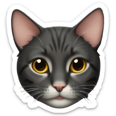 Therian cat Blak sticker