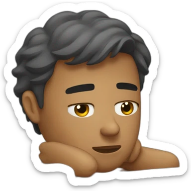 tired freelancer sticker