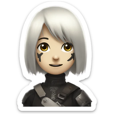 Nier automata  sticker