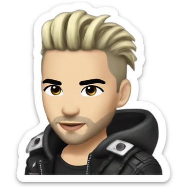 Bill kaulitz 2000 sticker