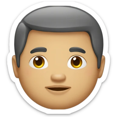 Malay male chubby sticker