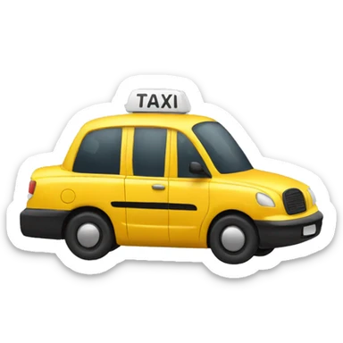 Taxi sticker