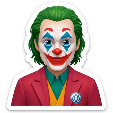 vw joker sticker