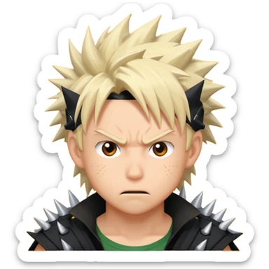 Bakugo from mha sticker