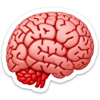 The Ghostbusters logo is a ghost with a red slash over him. I want the same thing except with a brain replacing the ghost. sticker