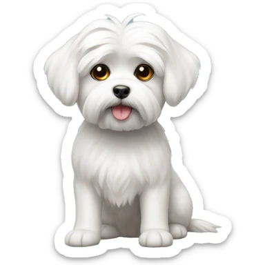 Maltese sticker