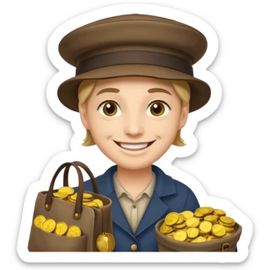 Create a Merchant emoji sticker