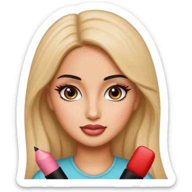 ipretty bratz emoji of katrina kaif  sticker