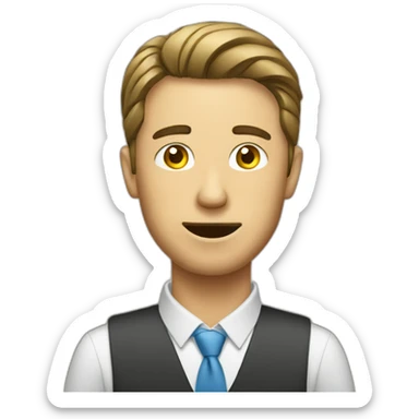 stock market trader sticker