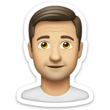 volodymyr zelensky sticker
