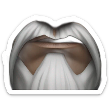 hyperrealist sith jedi in world of warcraft sticker