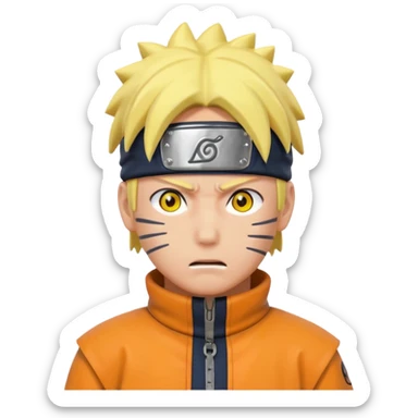 Naruto Modo de Chakra Natural Inicial (pré-sábio) sticker