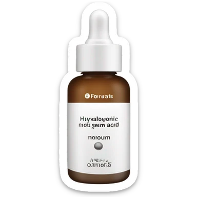 hyaluronic acid serum no logo sticker