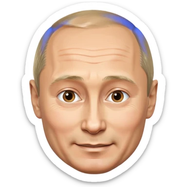 Putin kuss Zelenskiy sticker