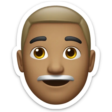 злой белый британский кот sticker