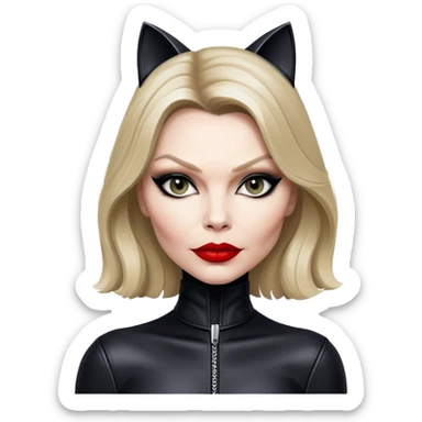 Michelle pfeiffer catwoman from batman returns sticker