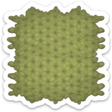 fractal grid sticker
