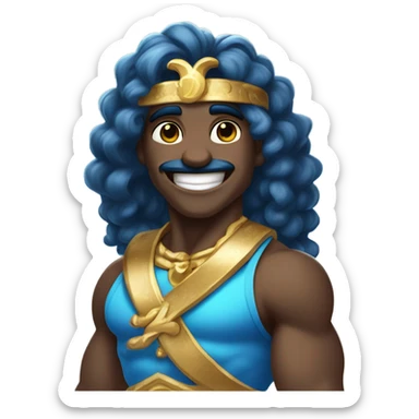 Aladdin genie sticker