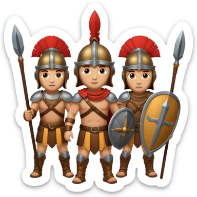 cartagineses cuerpo entero sticker