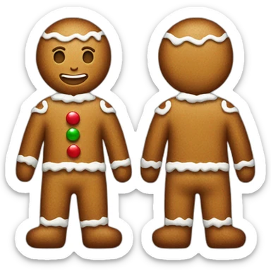christmas-gingerbread-man-full body sticker