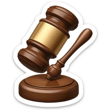 Gavel sticker