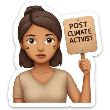 climate activist climate activist sticker