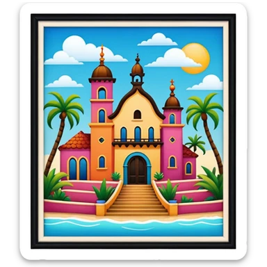 casa bonita sticker