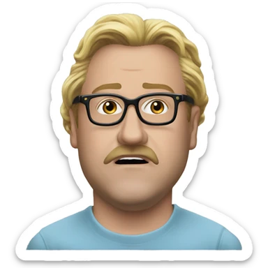 Bubbles from trailer park boys sticker