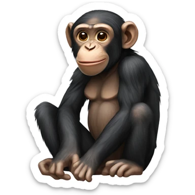  chimpanzee sticker