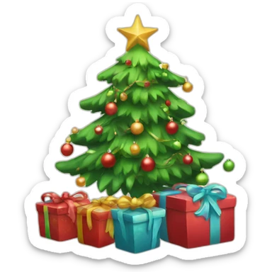 Chirstmas decor sticker