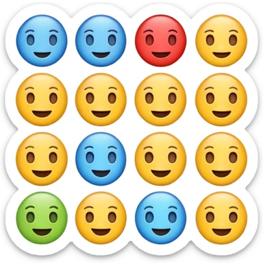  emojis lindos sticker