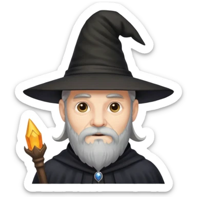 witch man sticker