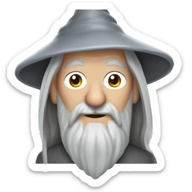 Gandalf the grey sticker