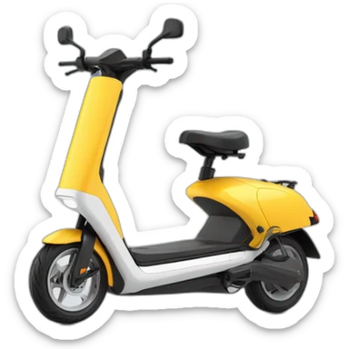 une trottinette électrique super puissante ! sticker