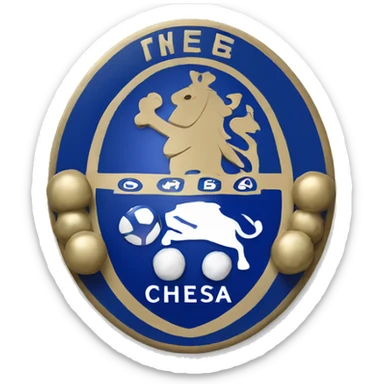 Chelsea logo sticker