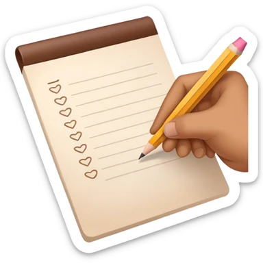 Hand holding pencil writing "Dear God" on essay paper sticker