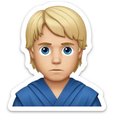 Star wars luke sticker