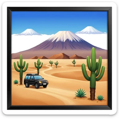 Atacama desert sticker