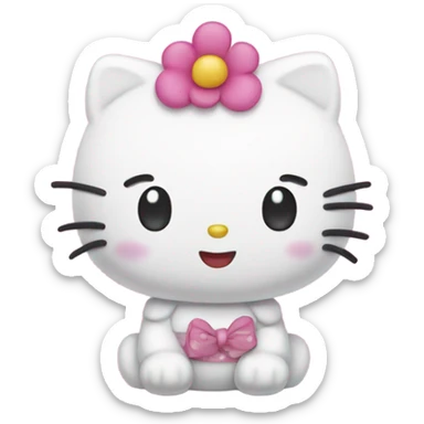 cute hello kitty sticker