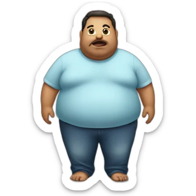 obesity sticker