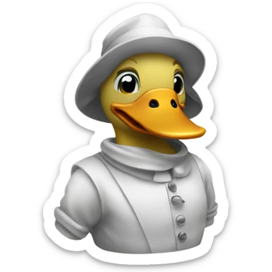 The duck song sticker