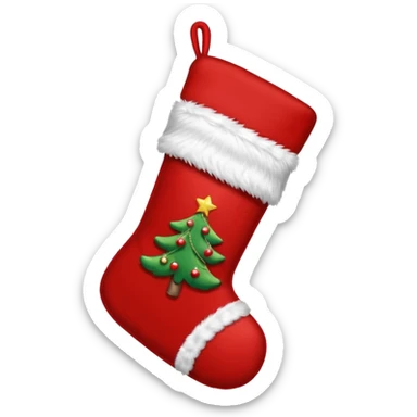 Christmas stockings sticker