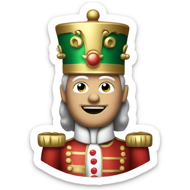 christmas nutcracker  sticker