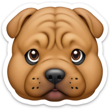 Sharpei sticker