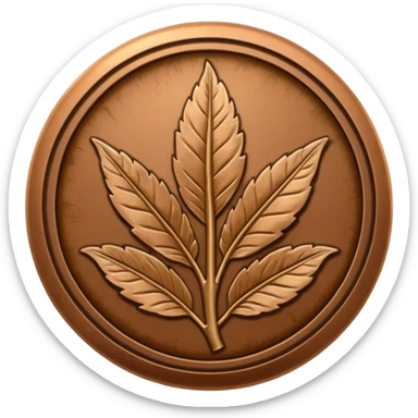  Badge of tobacco sticker