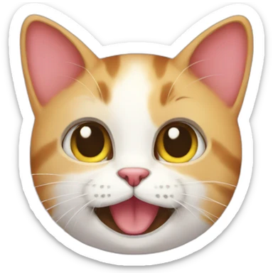 Gay cat lgbt sticker