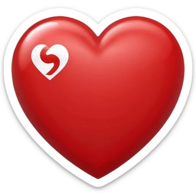 Korean Heart Symbol sticker