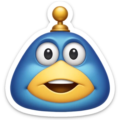 Pixar Cartoon style sticker